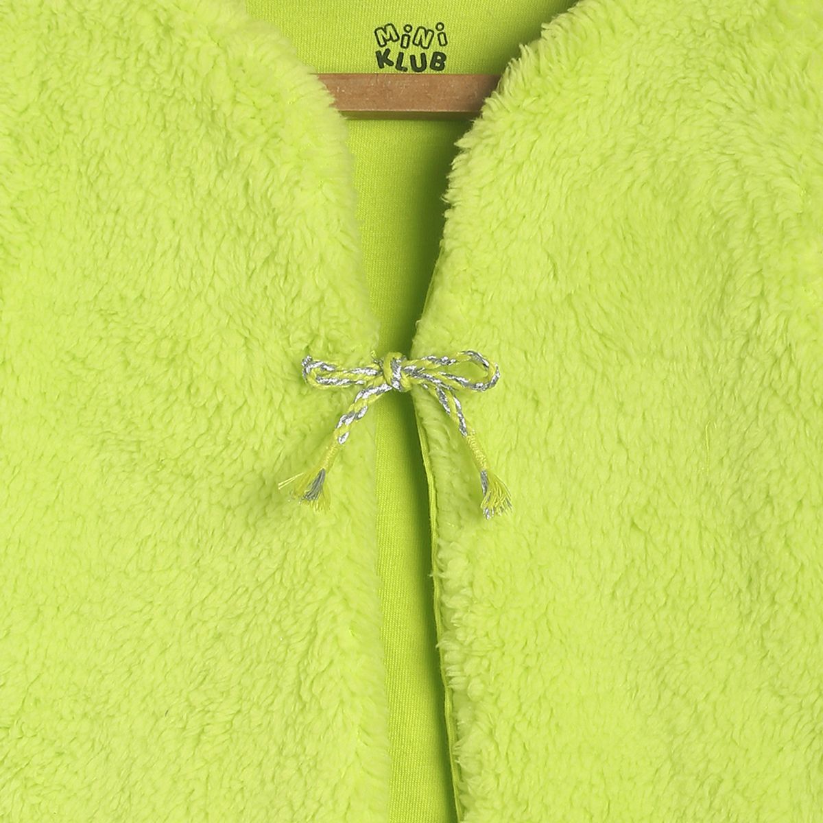 Pack of 1 knit shrug - lime for 3-6 Months