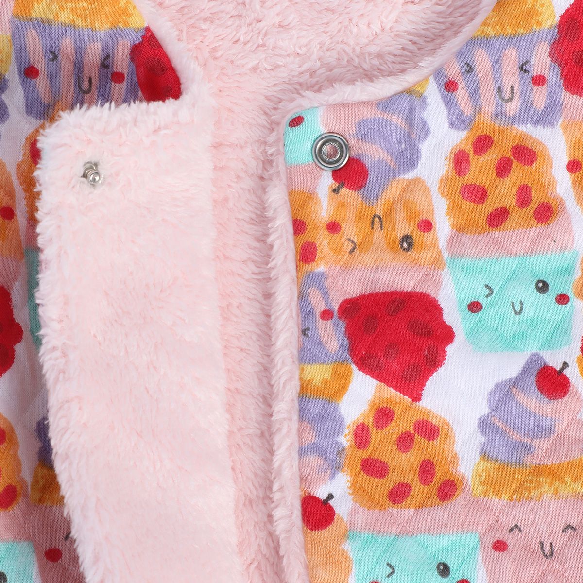 Girls Pink Pack Of 1 Gilet