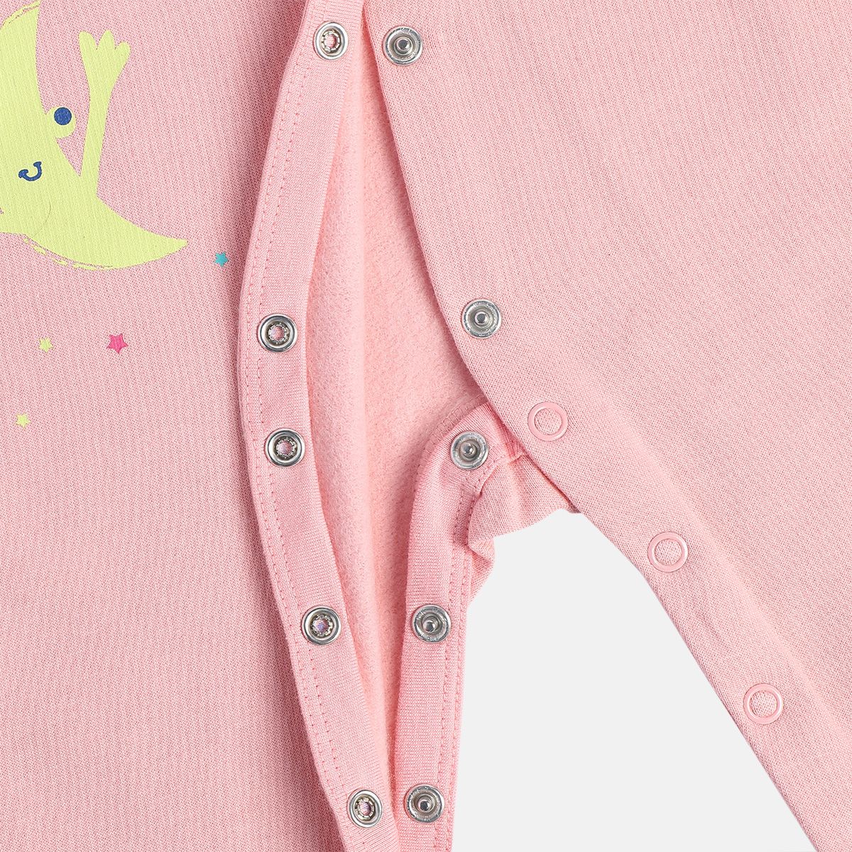 Girls Multicolor Pack Of 2 Sleep Suit