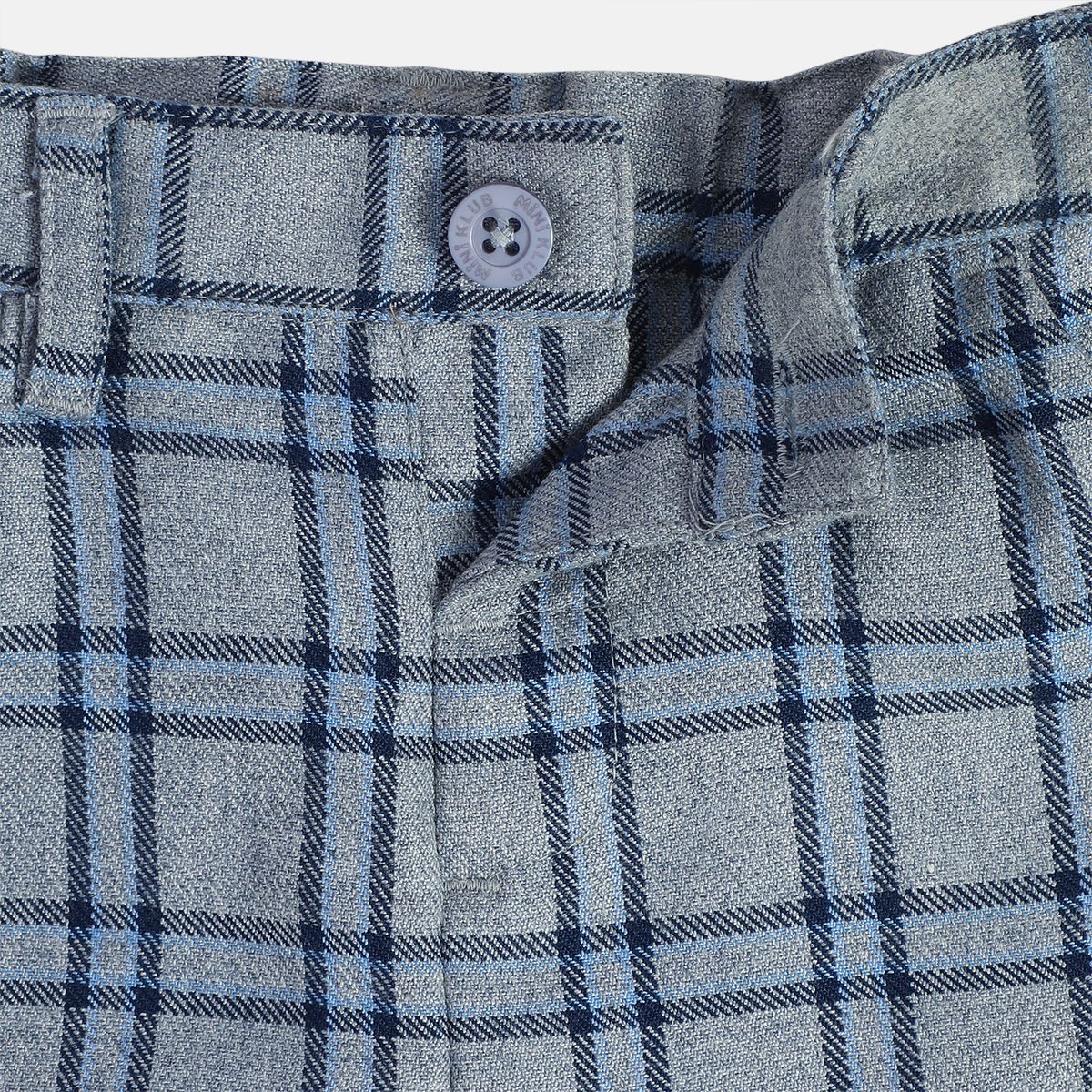 Boys Cotton Full Sleeves Solid Coordinate Set - Blue