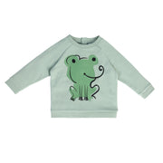 Boys Green Pack Of 1 Sweat Shirt
