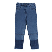 Girls Blue Pack Of 1 Denim Pant
