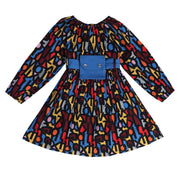 Girls Black Pack Of 2 Dress