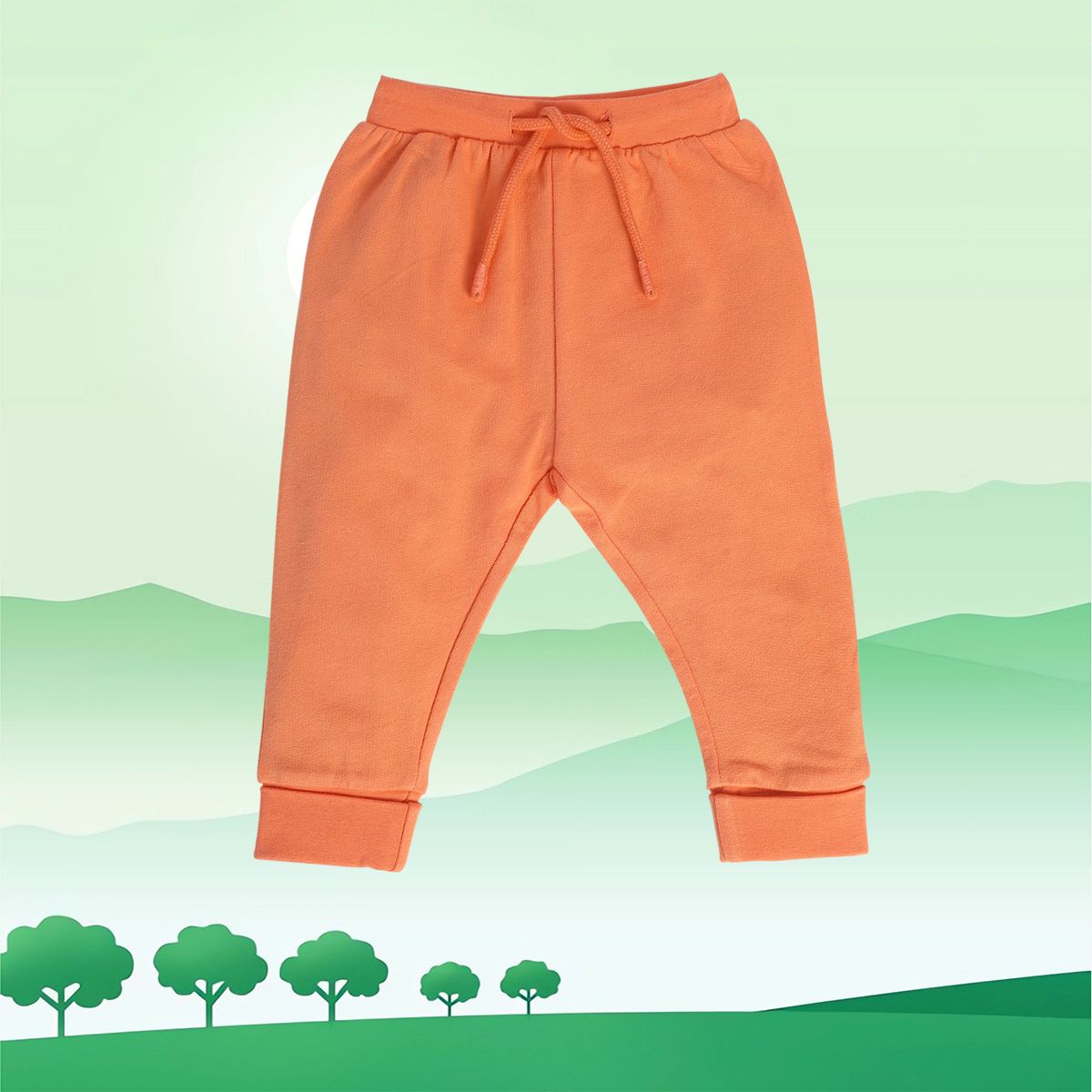 Boys Orange Pack Of 1 Jogger