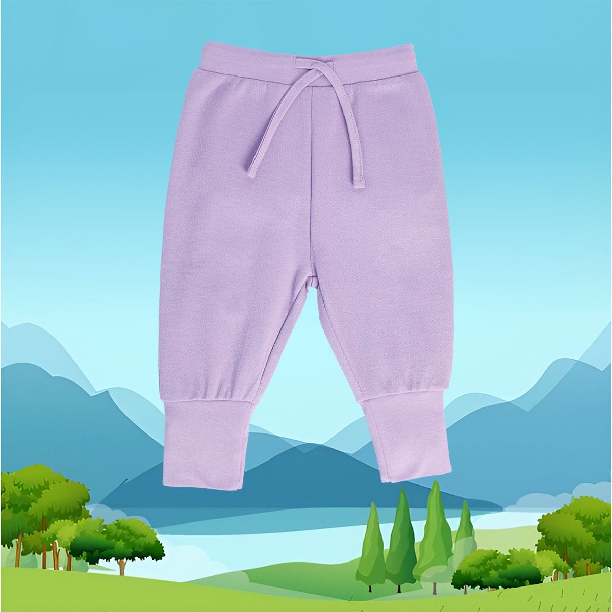 Girls Lilac Pack Of 1 Jogger