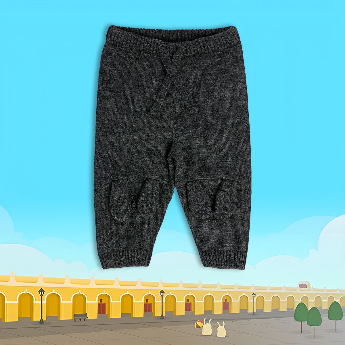 Girls Grey Pack Of 1 Legging