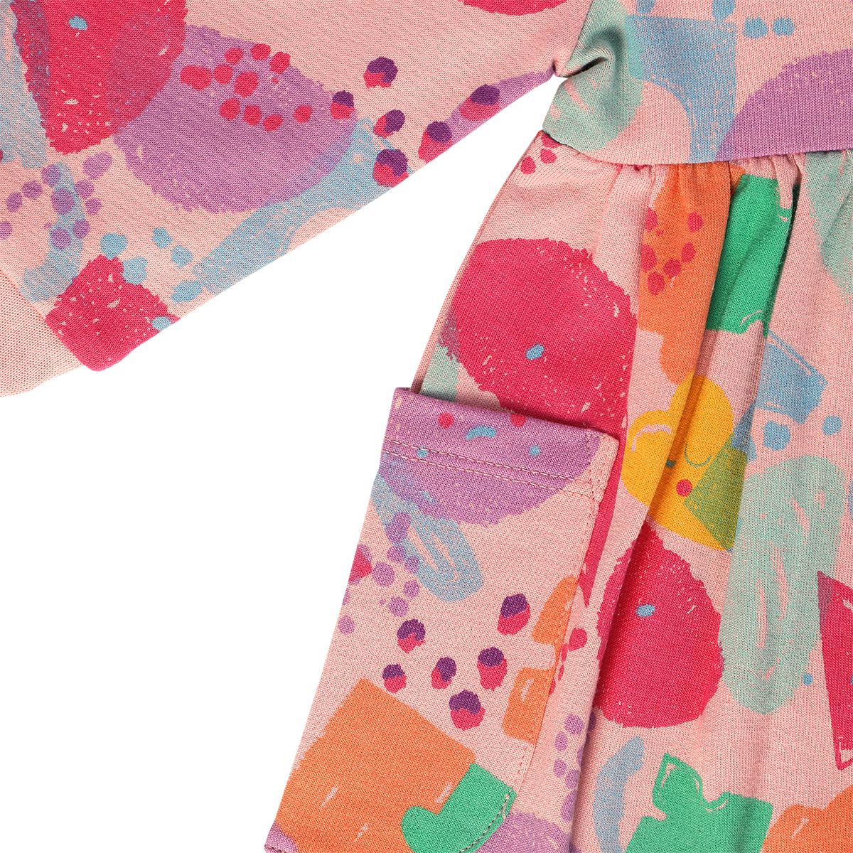 Girls Pink Pack Of 2 Dress