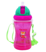 1st Step Baby Sipper Cup with Straps Pink - 360 ml