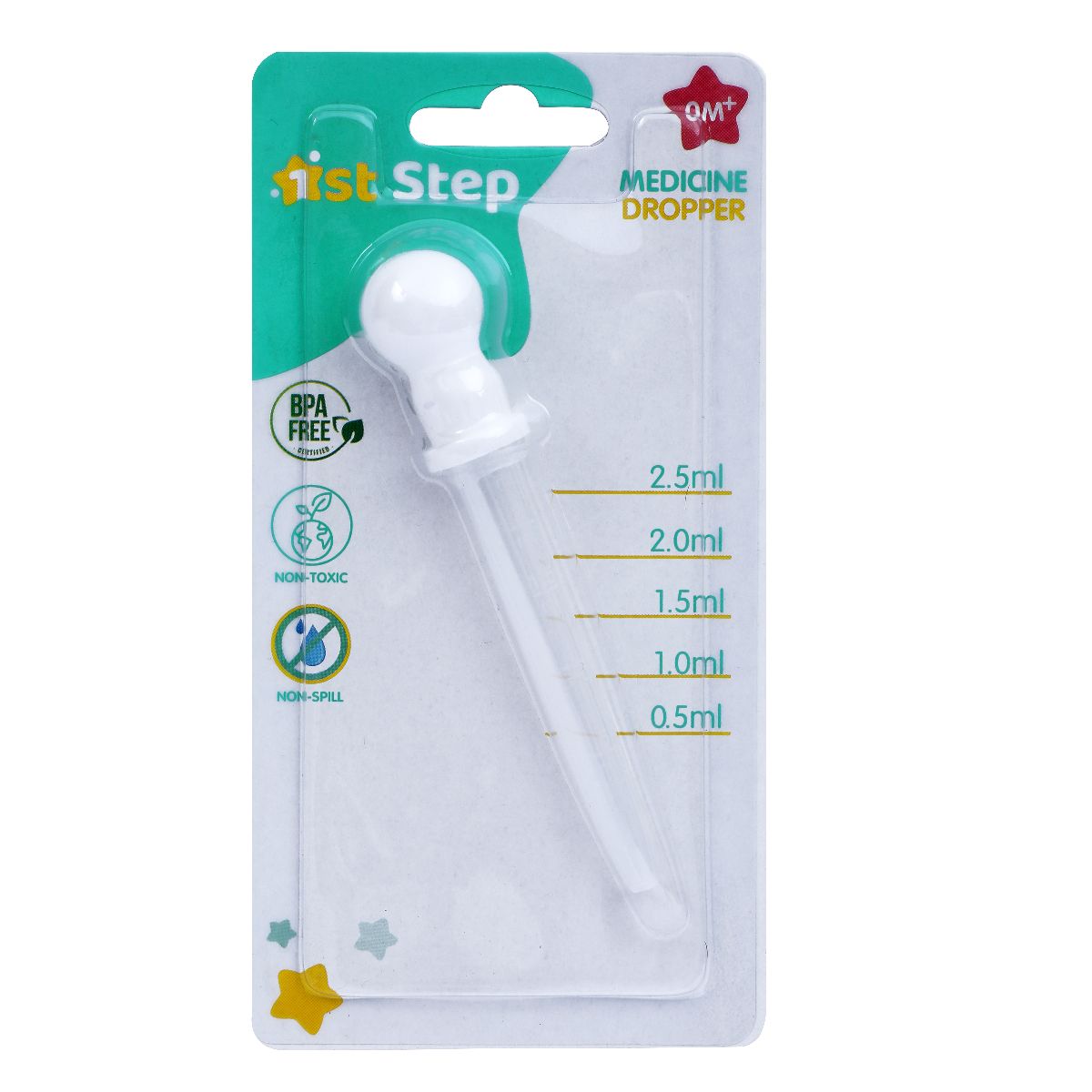 1st Step Medicine Dropper - White