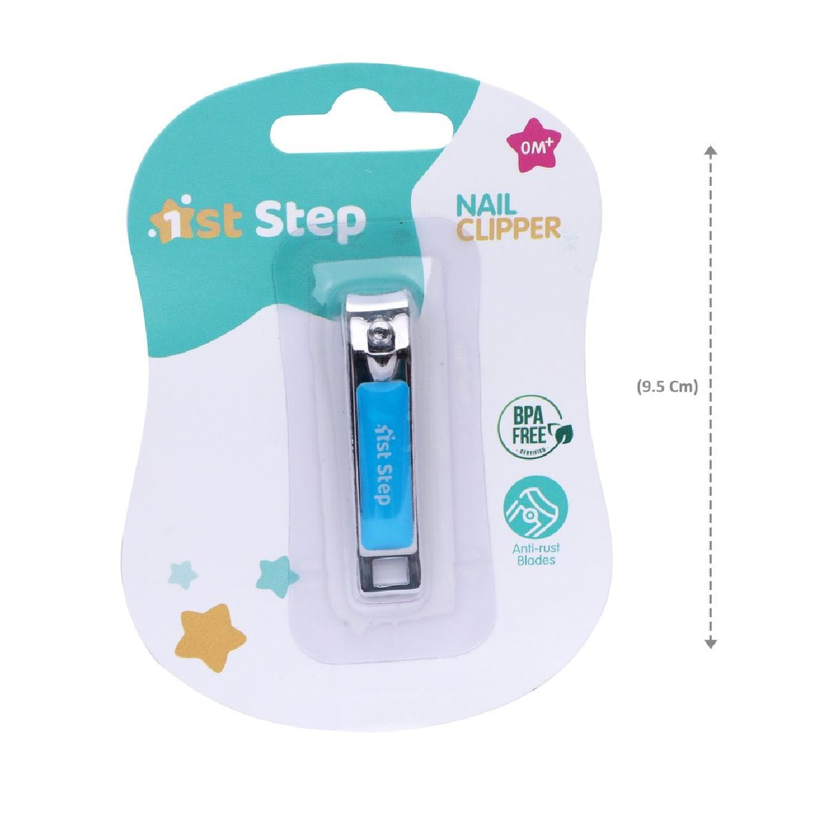 1st Step Easy Grip Baby Nail Clipper-Blue