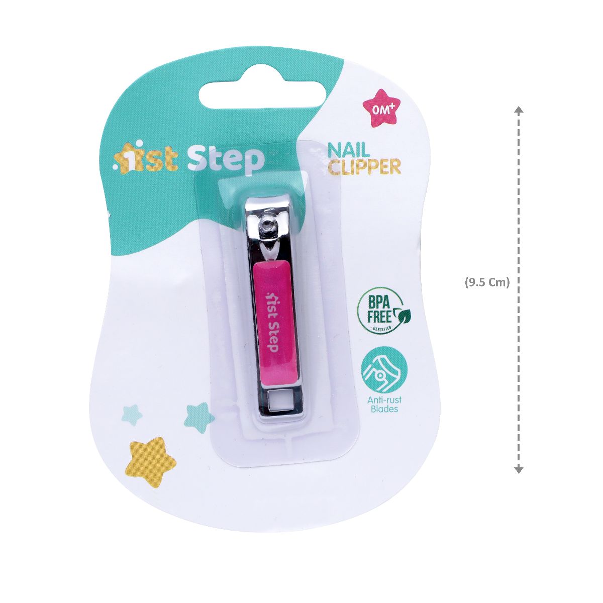1st Step Easy Grip Baby Nail Clipper-Blue