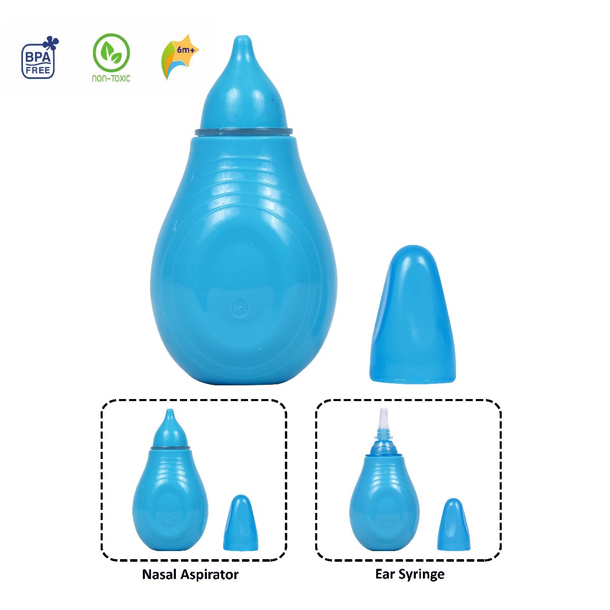 1st Step Nasal Aspirator With Ear Syringe