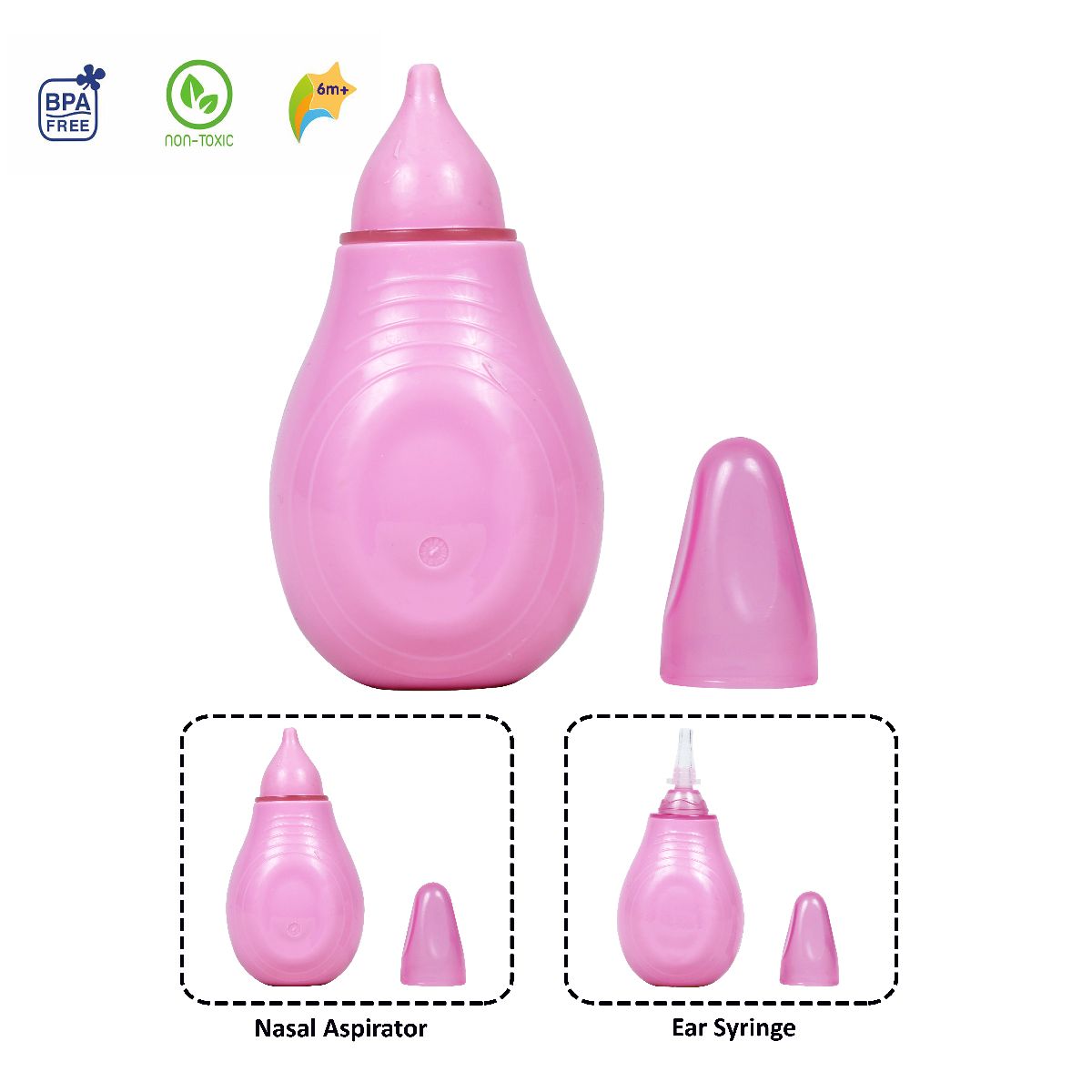 1st Step Nasal Aspirator With Ear Syringe