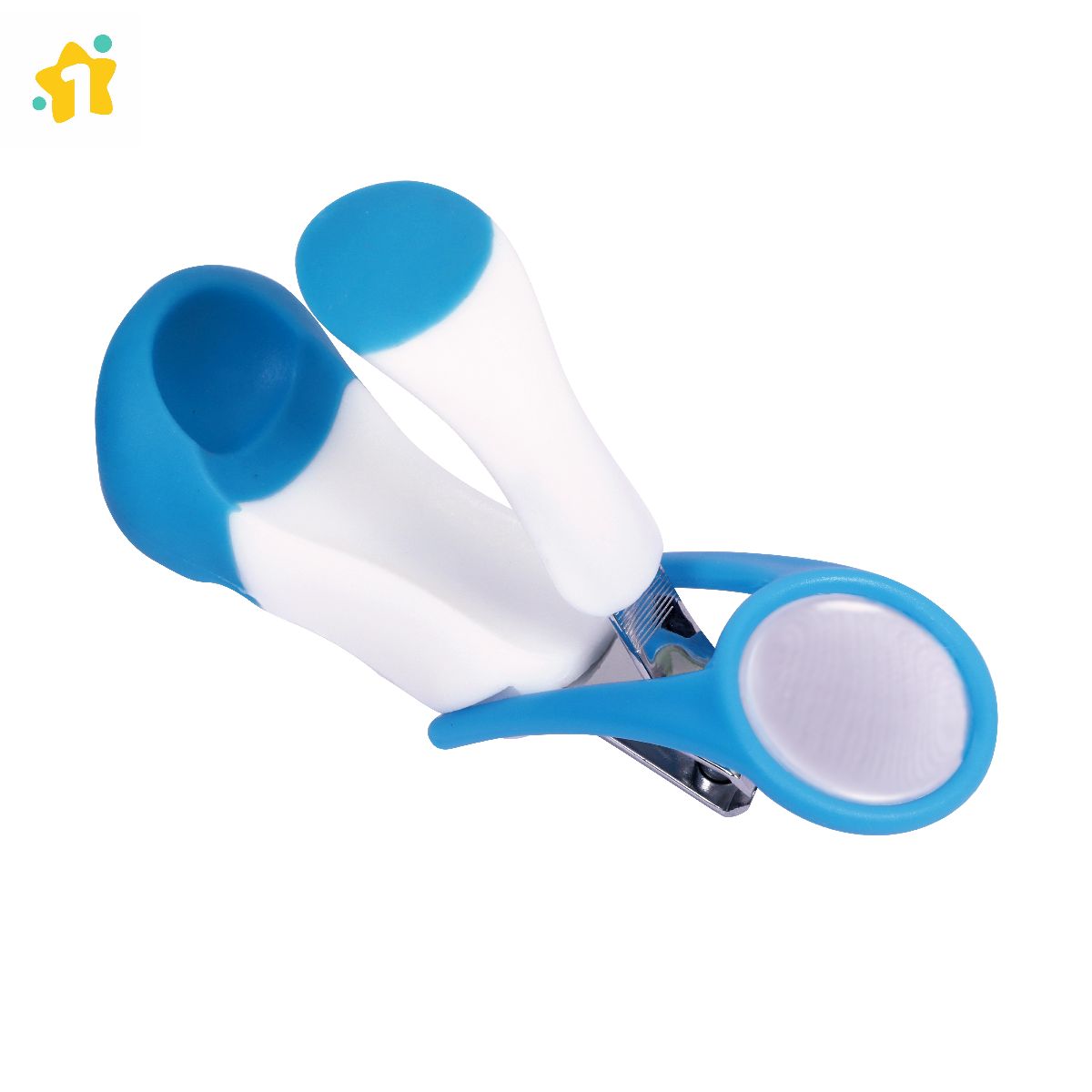 1st Step Easy Grip Baby Nail Clipper With Magnifying Glass