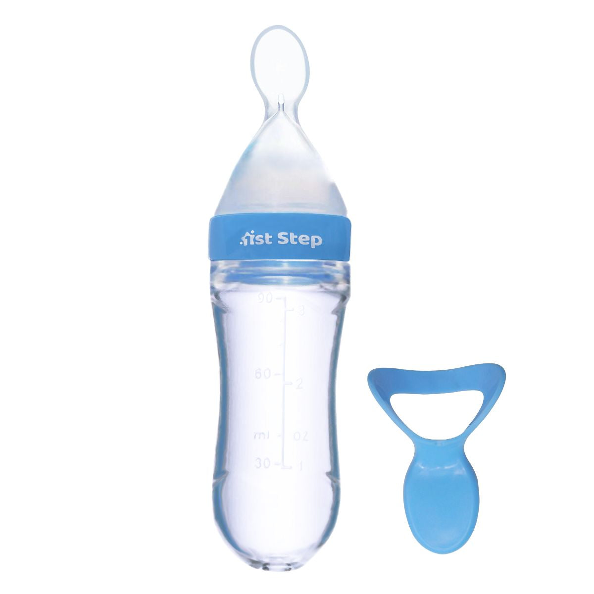 1st Step Non Spill Soft Silicone Squeezy Food Feeder