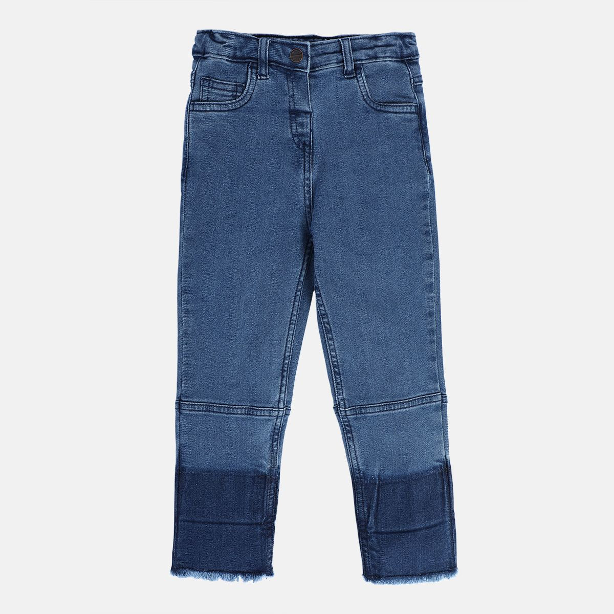 Girls Blue Pack Of 1 Denim Pant