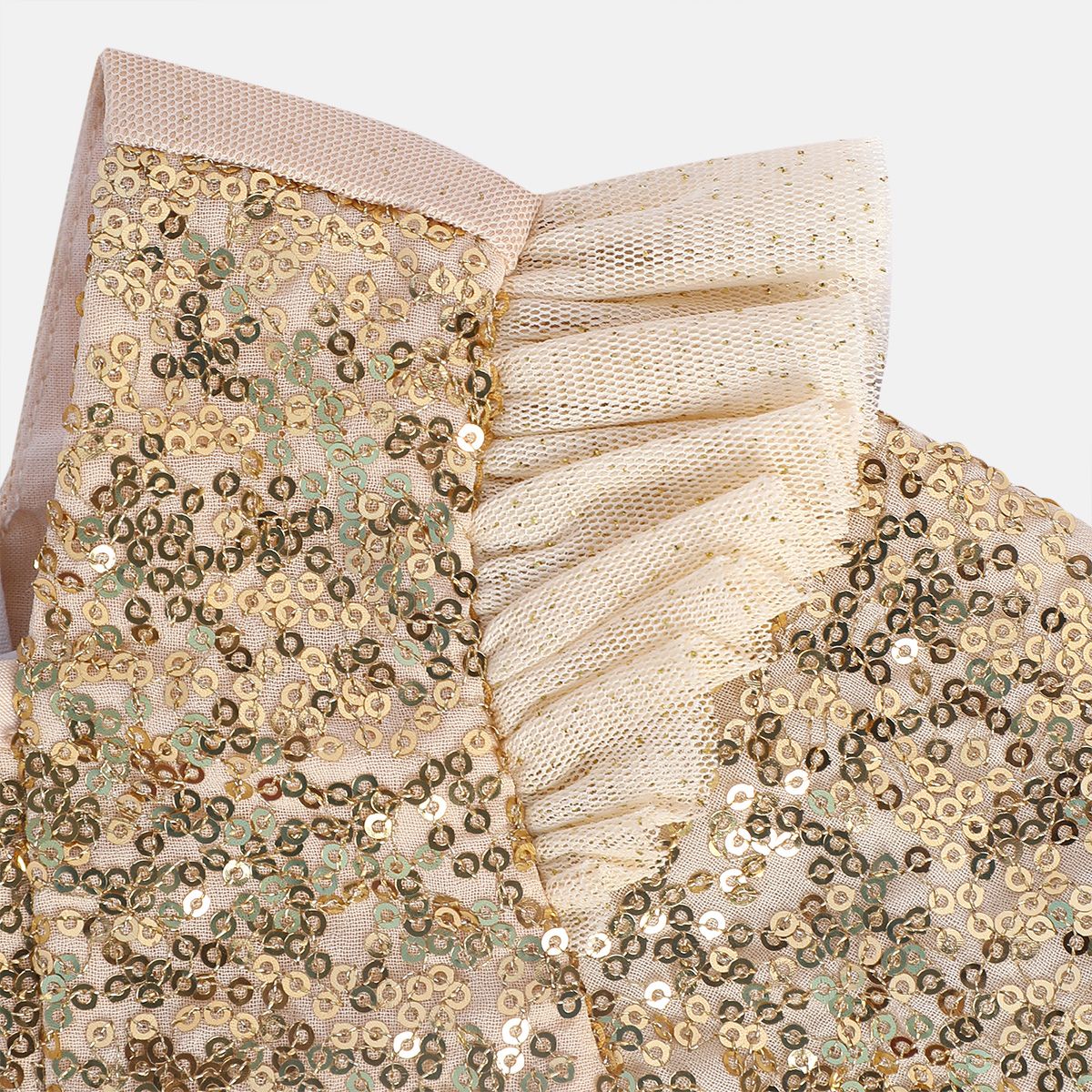 Girls Beige Pack Of 1 Dress