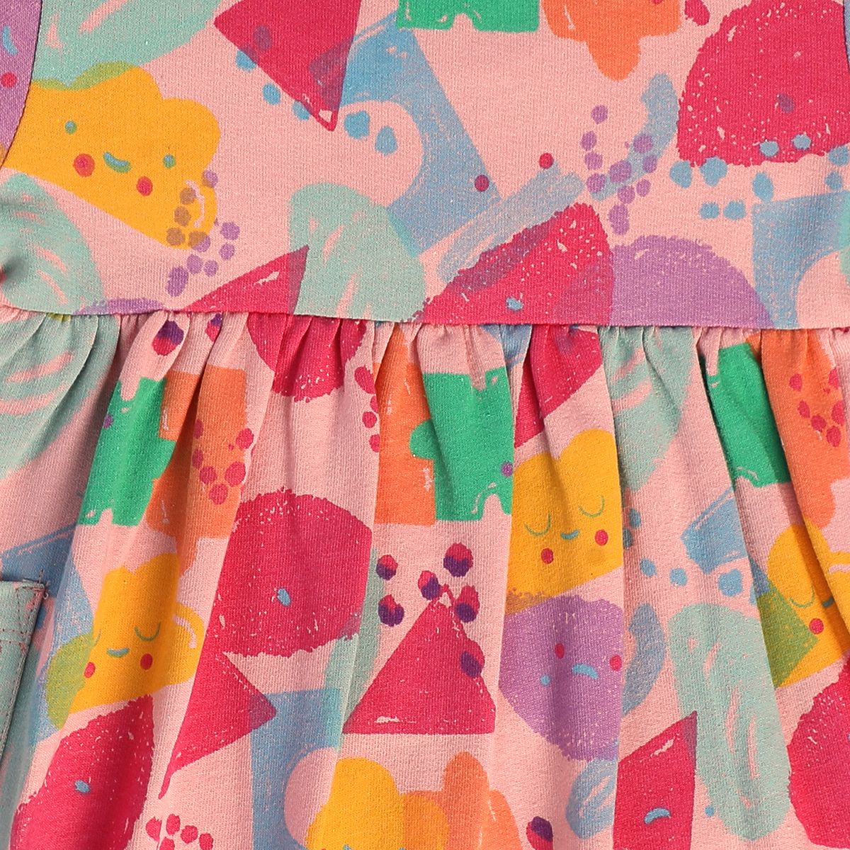 Girls Pink Pack Of 2 Dress