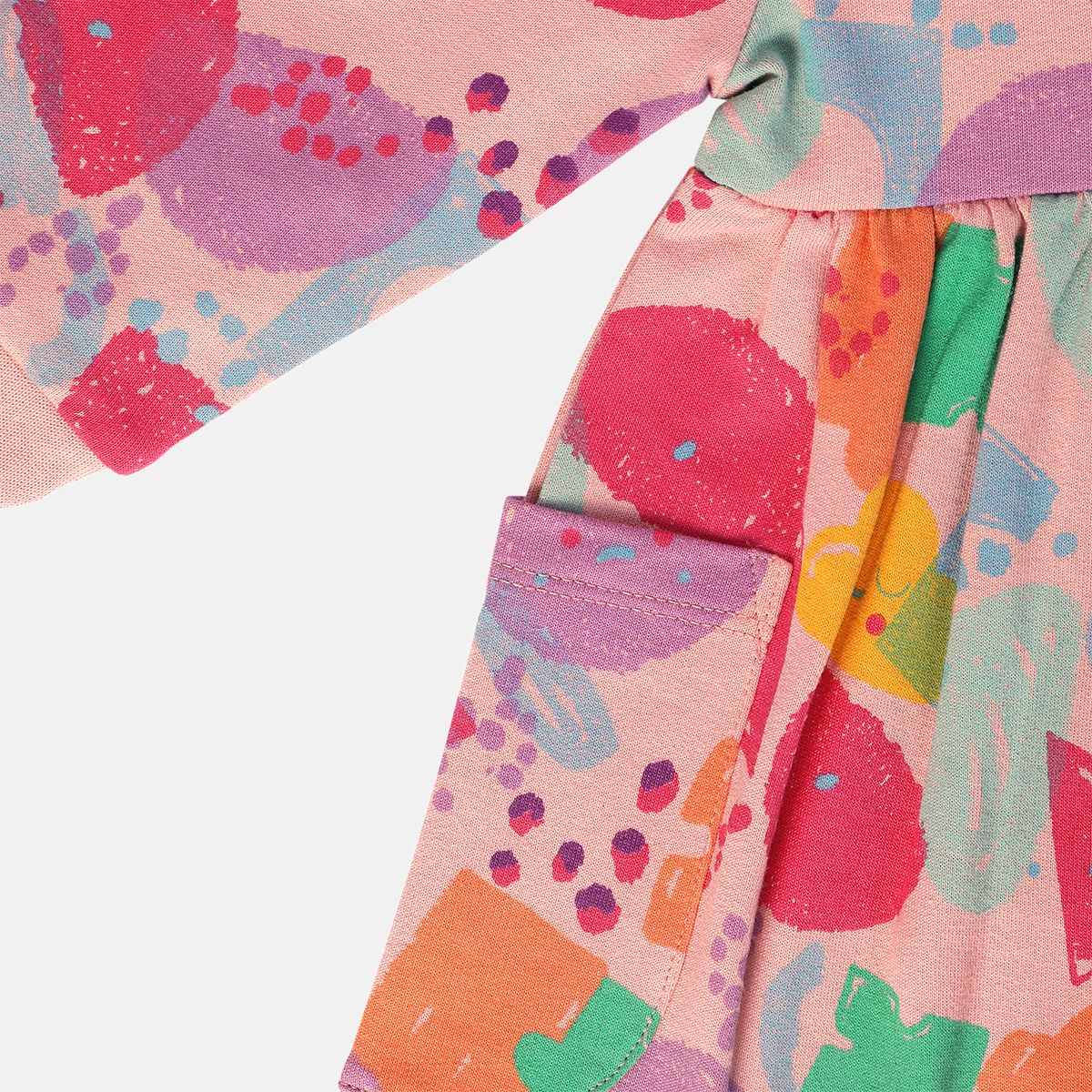 Girls Pink Pack Of 2 Dress