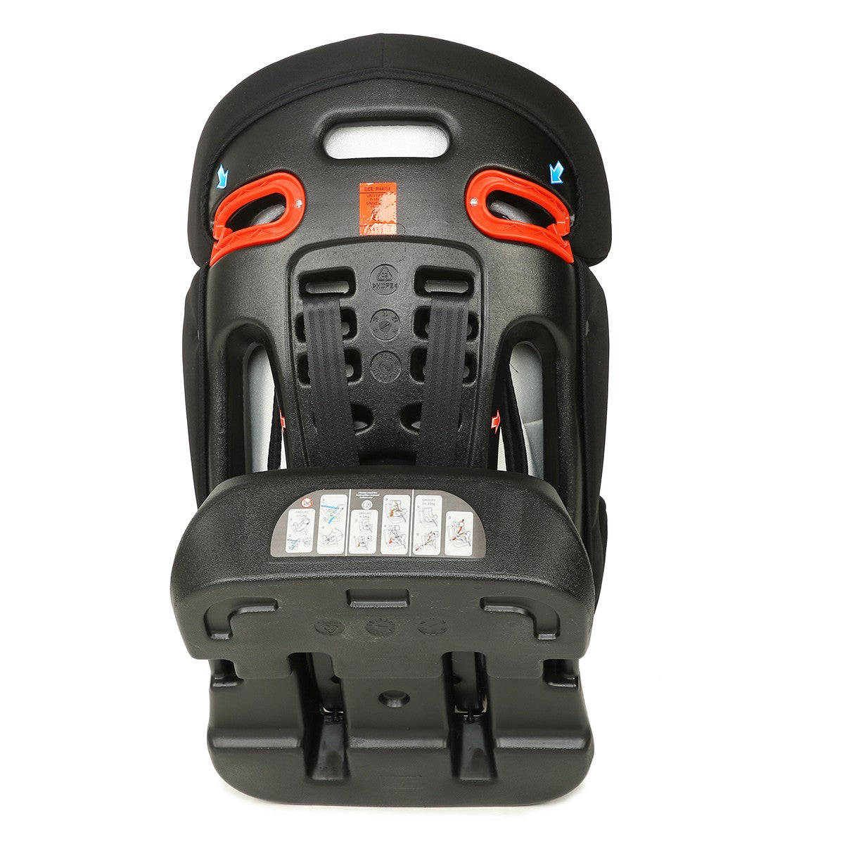 Jack N Jill Grand Convertible Baby Car Seat - Black Grey