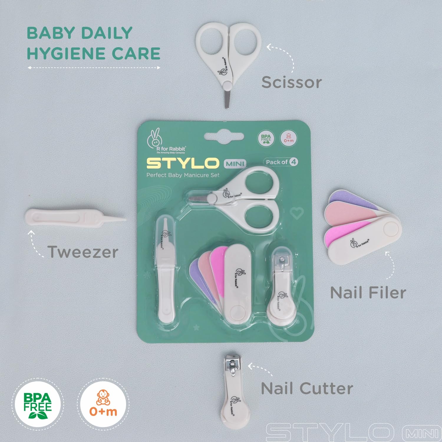 R For Rabbit  Stylo Mini