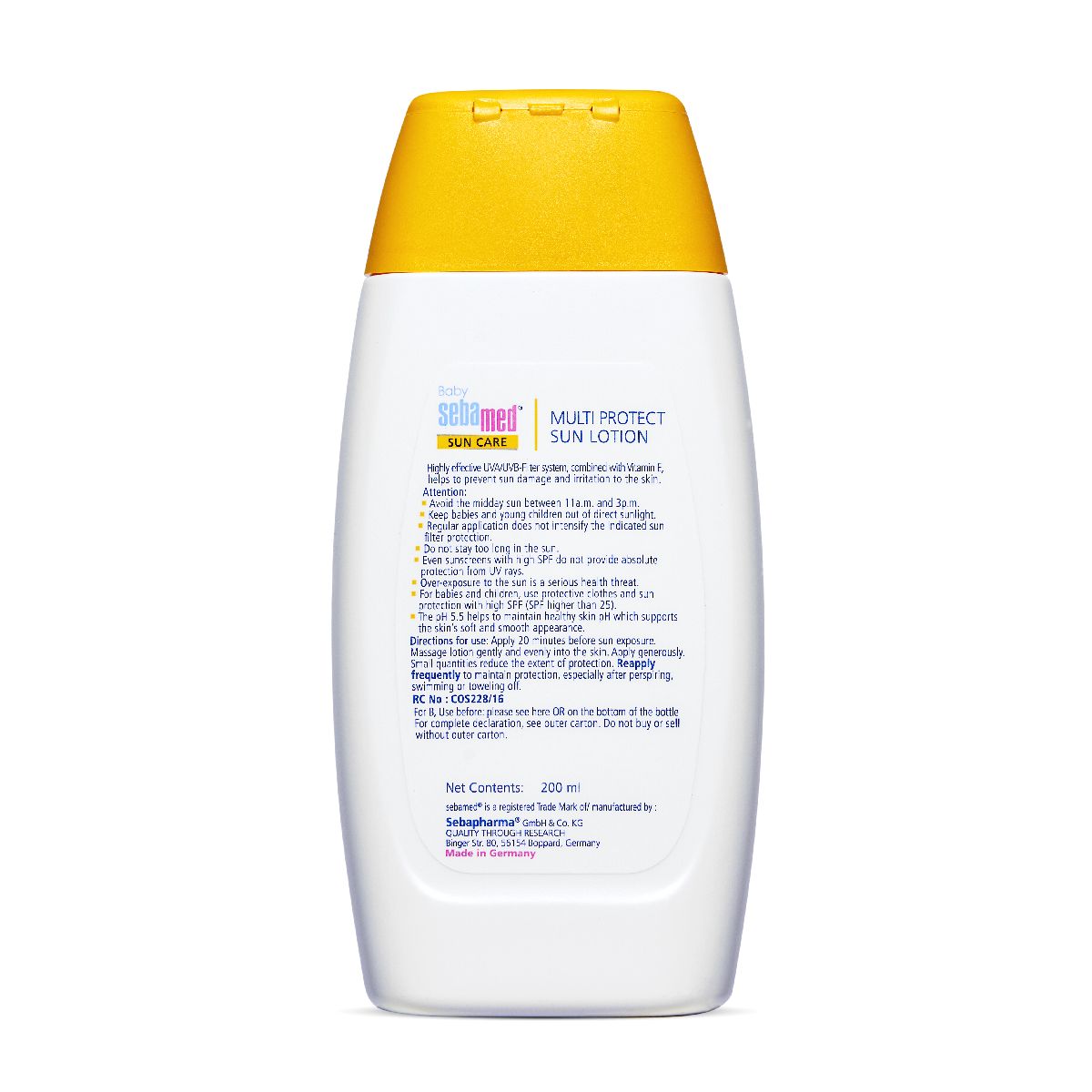 Sebamed Baby Sun Lotion Spf 50+ 200Ml