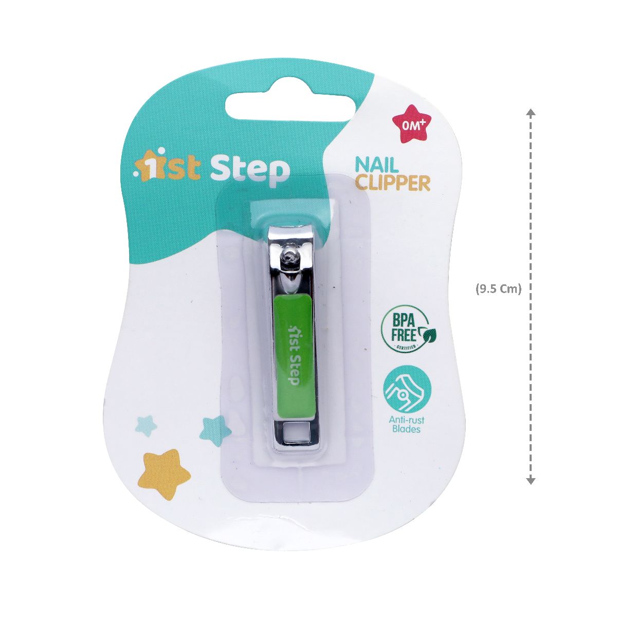 1st Step Easy Grip Baby Nail Clipper-Blue