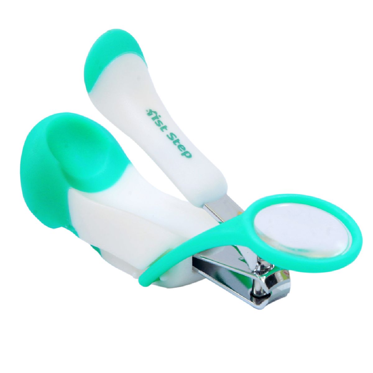 1st Step Easy Grip Baby Nail Clipper With Magnifying Glass