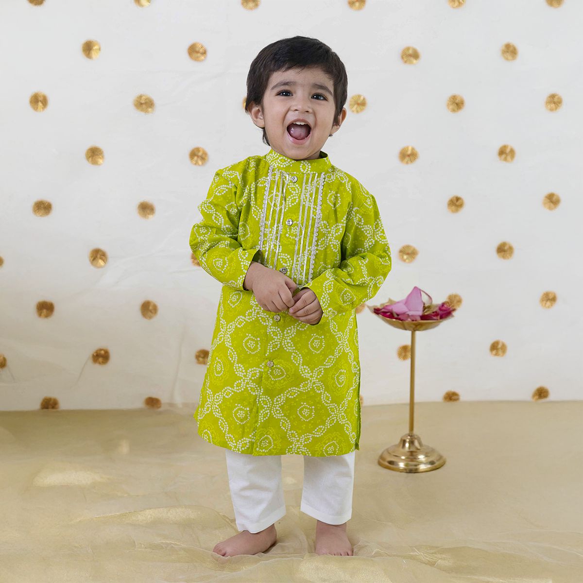 Tiber Taber Mini Desi Dynamite Kurta Set
