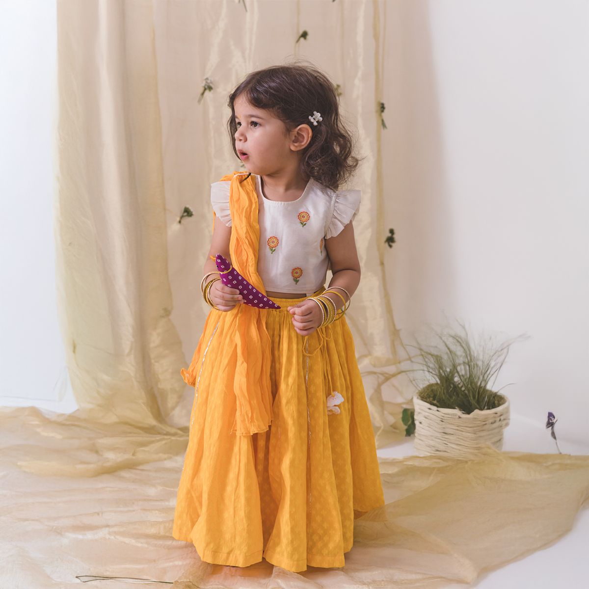 Tiber Taber Gul Lehenga Set