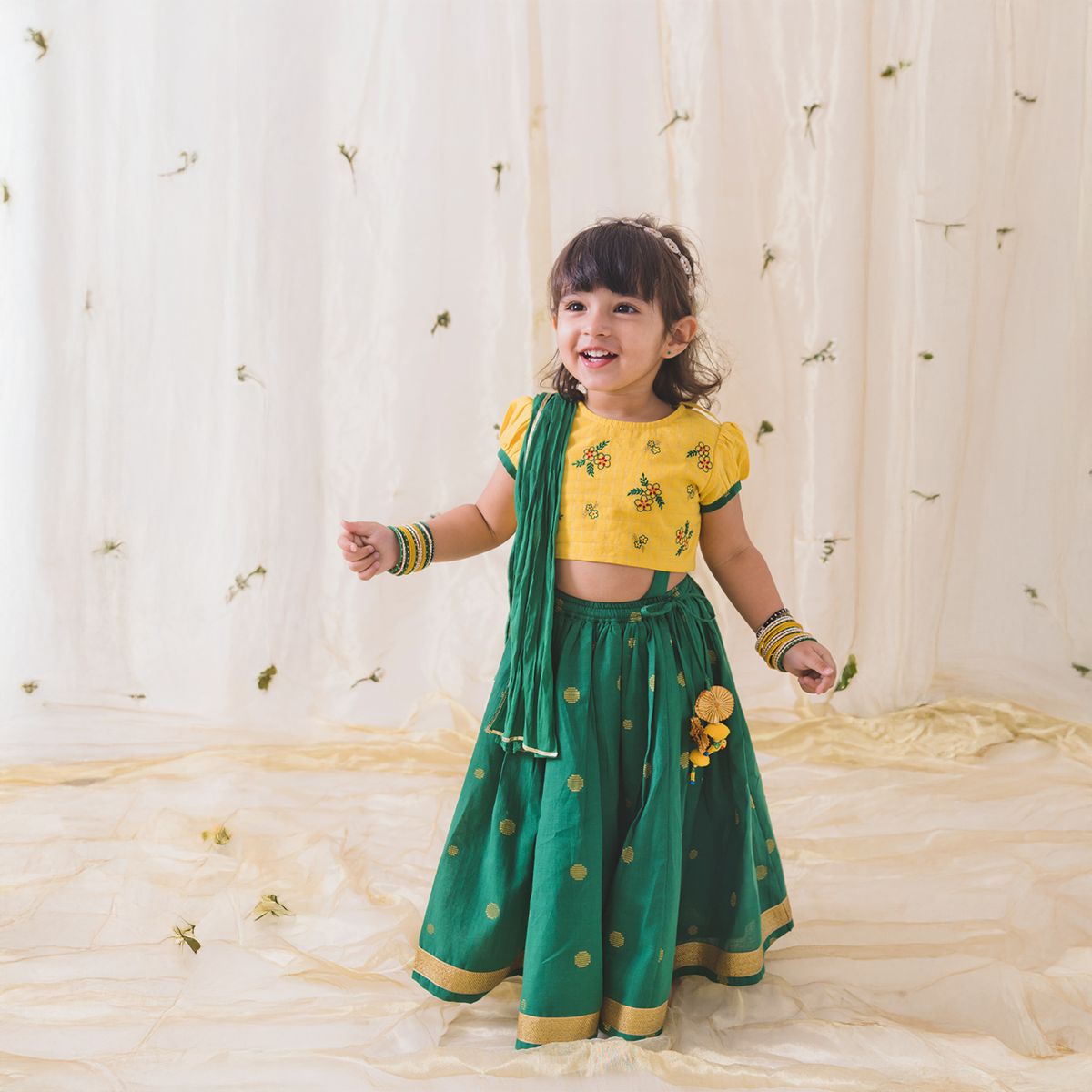 Tiber Taber Bahaar Lehenga Set