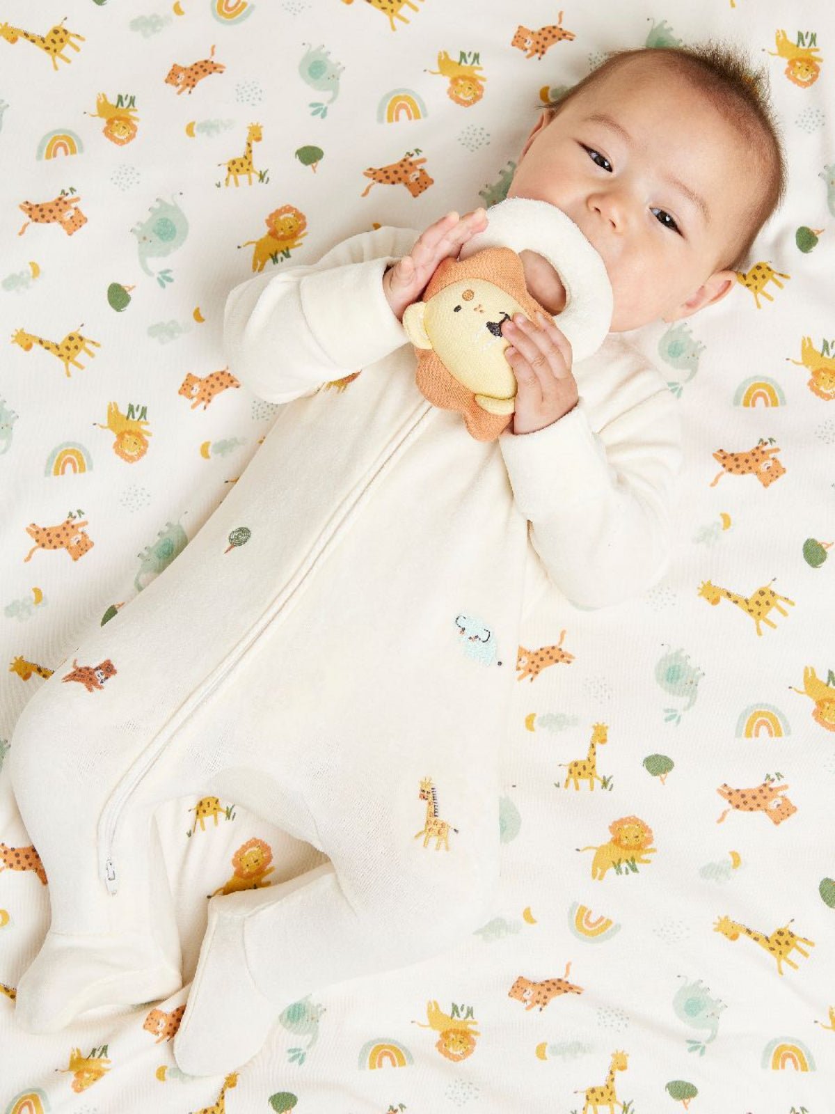 Baby Unisex 4 piece Luxury Gift Set, Multicolour