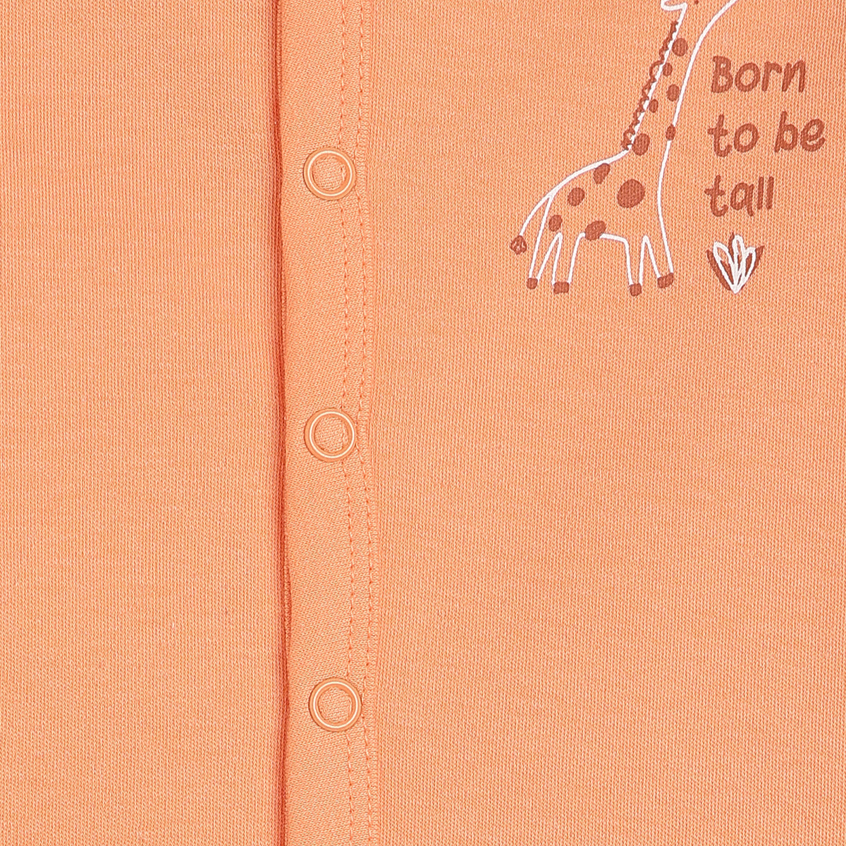 Baby Boys Orange and Cream Knit Front Open Vest Pack of 2 Casual Wear