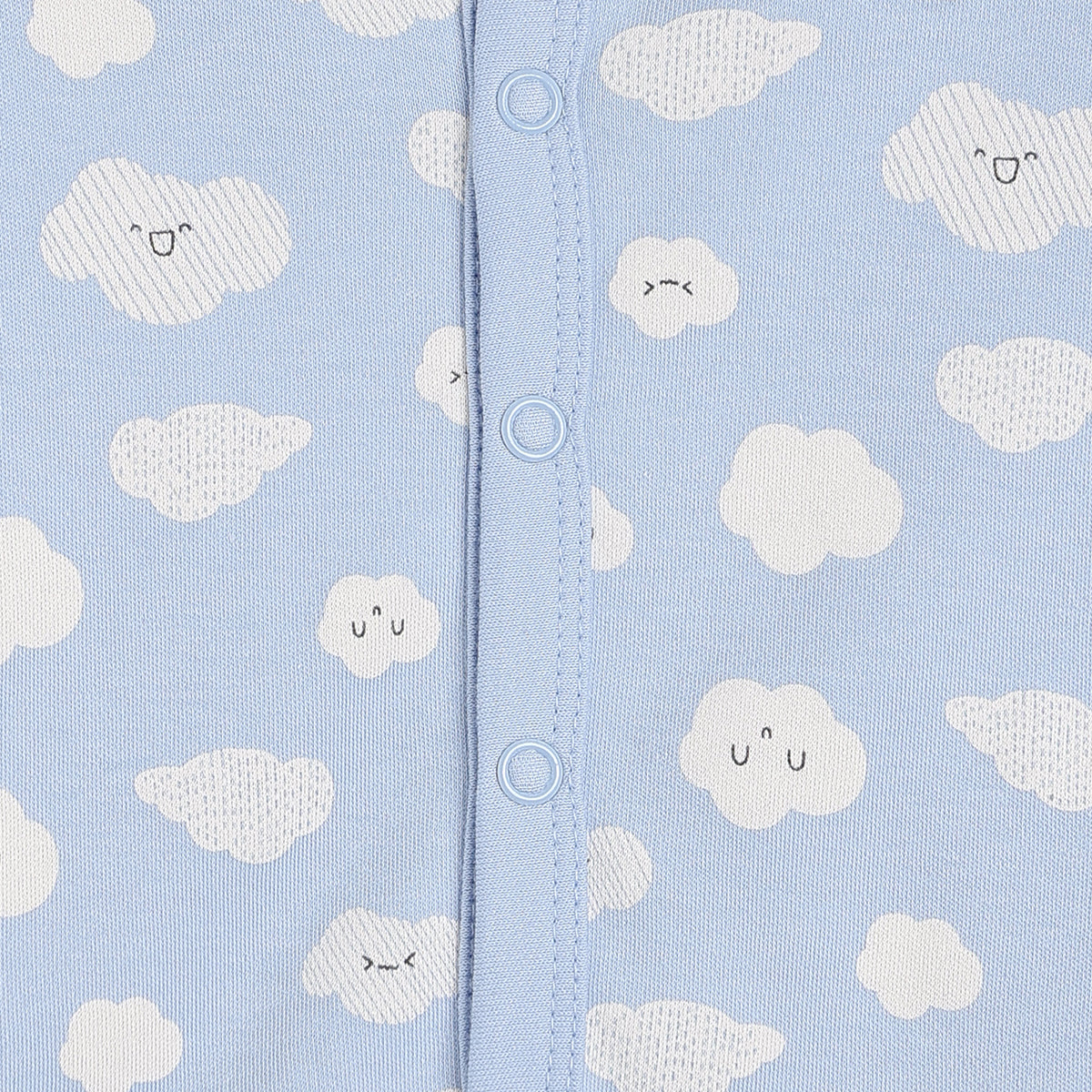Baby Boys Blue and Cream Knit Front Open Vest Pack of 2 Casual Wear