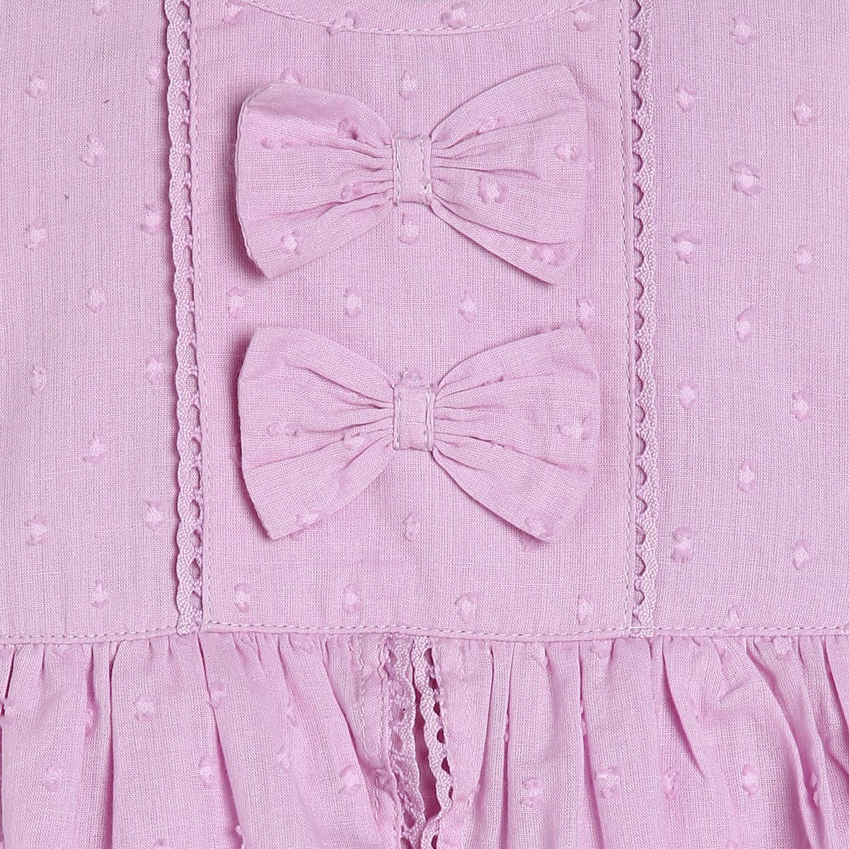 Girls Lilac Pack Of 2 Dress