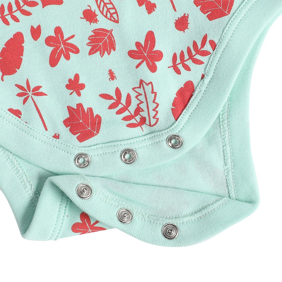 Girls Multicolor Pack Of 3 Body Suit