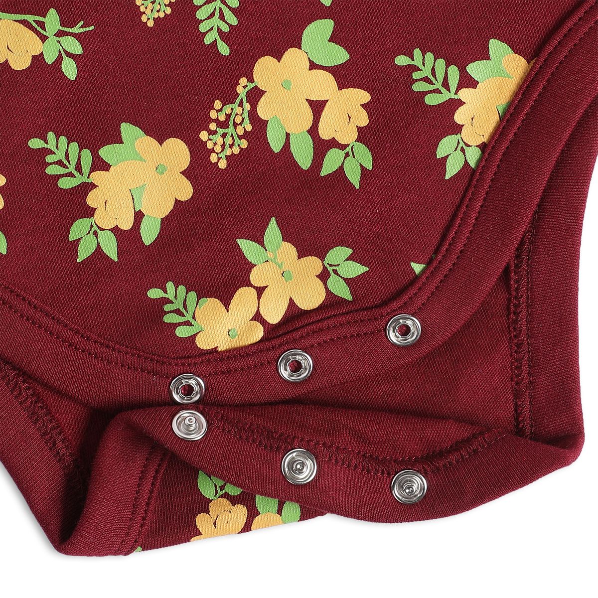 Girls Multicolor Pack Of 3 Body Suit