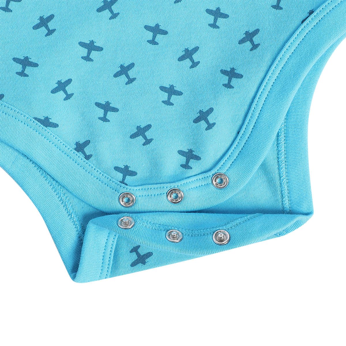 Boys Multicolor Pack Of 3 Body Suit