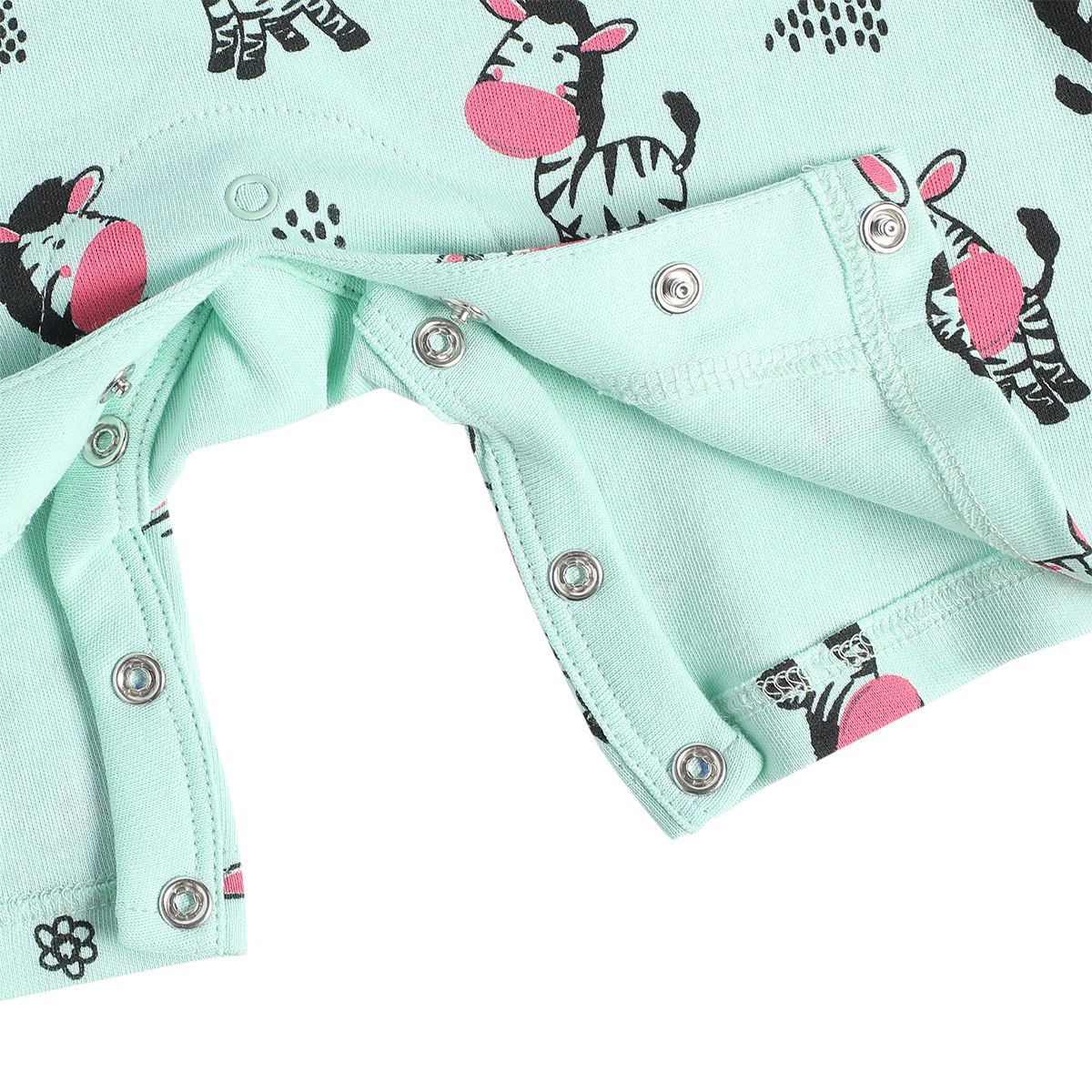 Girls Multicolor Pack Of 2 Romper