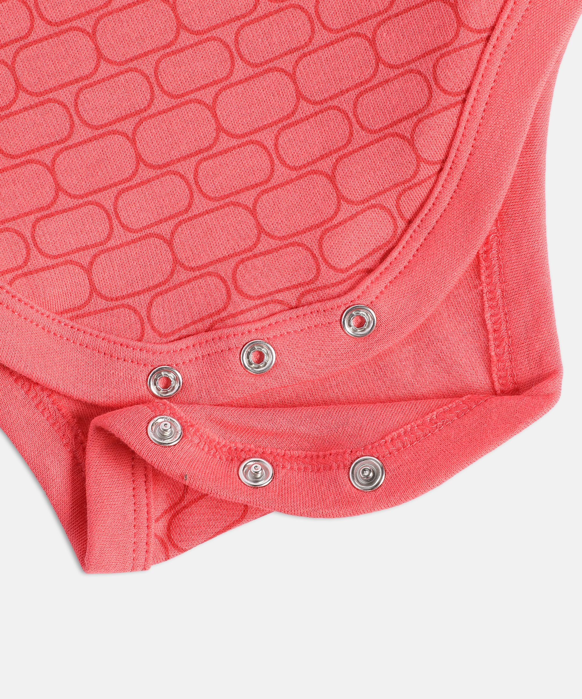 Girls Multicolor Pack Of 3 Body Suit