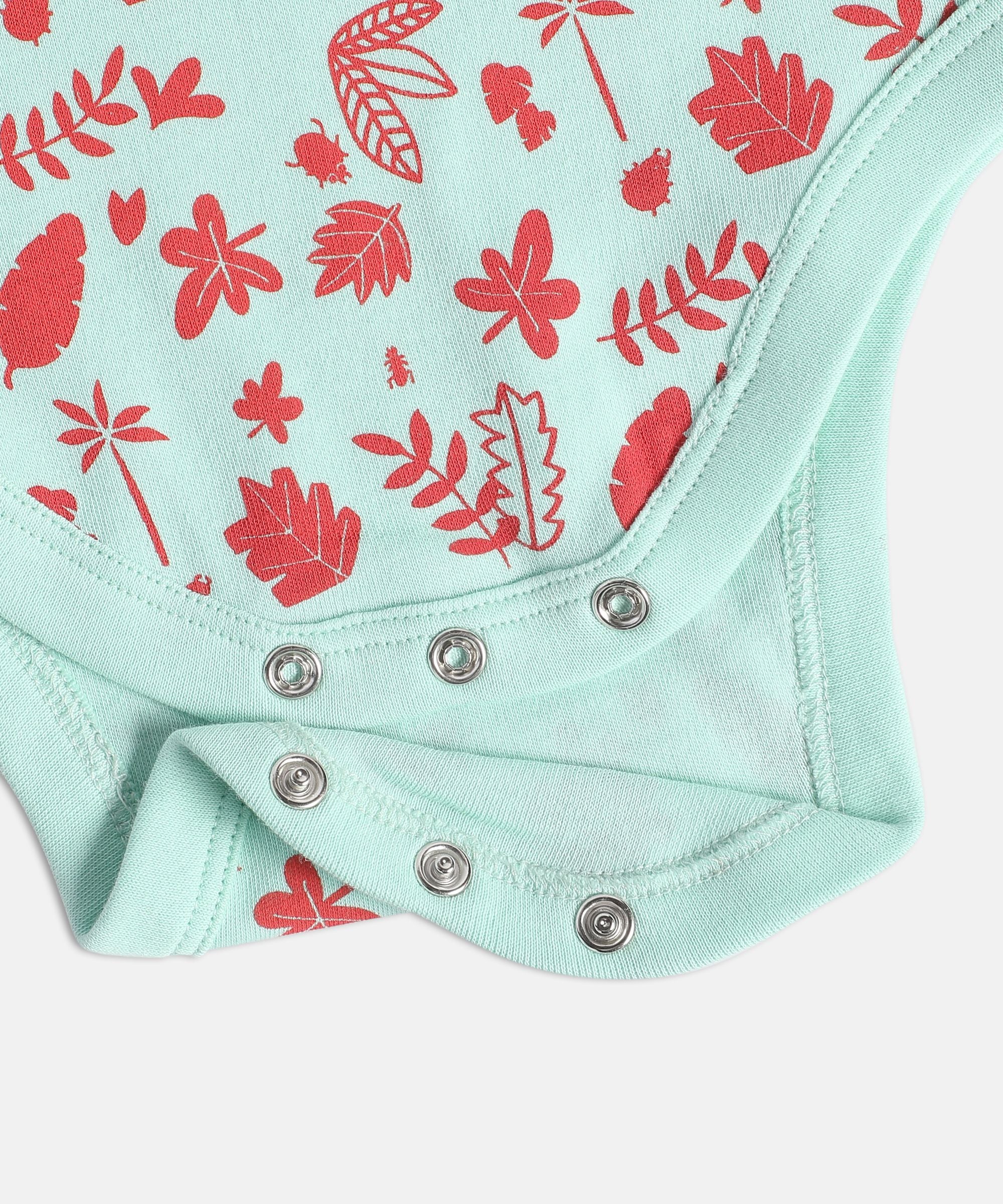 Girls Multicolor Pack Of 3 Body Suit