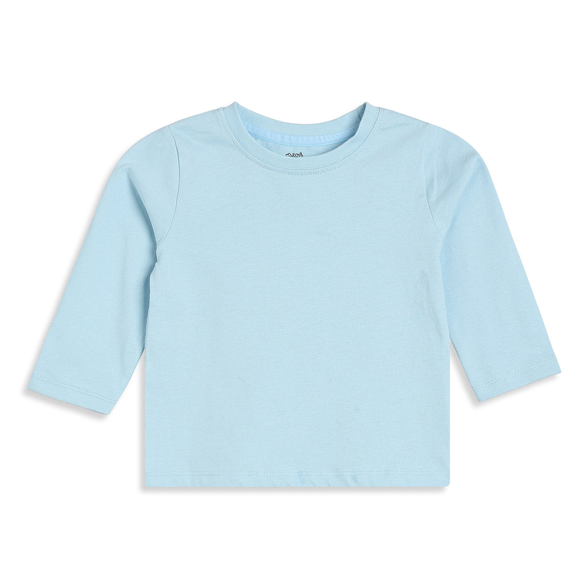 Baby Boys Blue Knit Dungaree Set Regular Fit Casual Wear