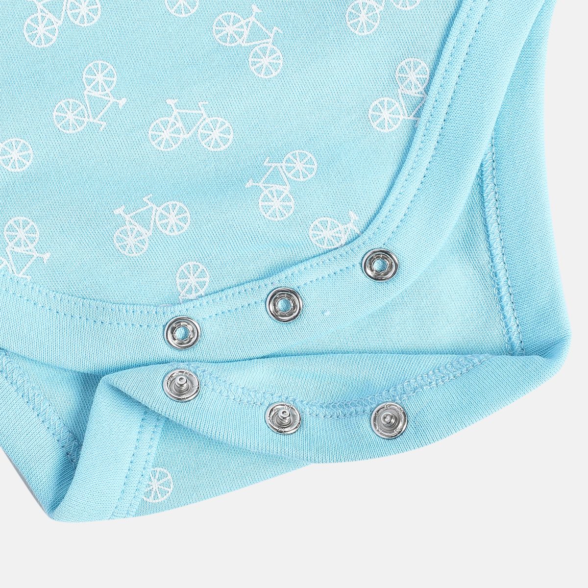 Boys Multicolor Pack Of 3 Body Suit