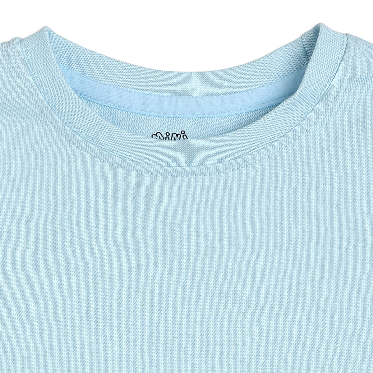 Baby Boys Blue Knit Dungaree Set Regular Fit Casual Wear