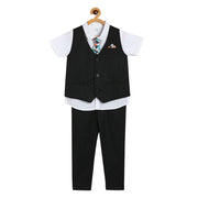 Boys Black Coordinate Set