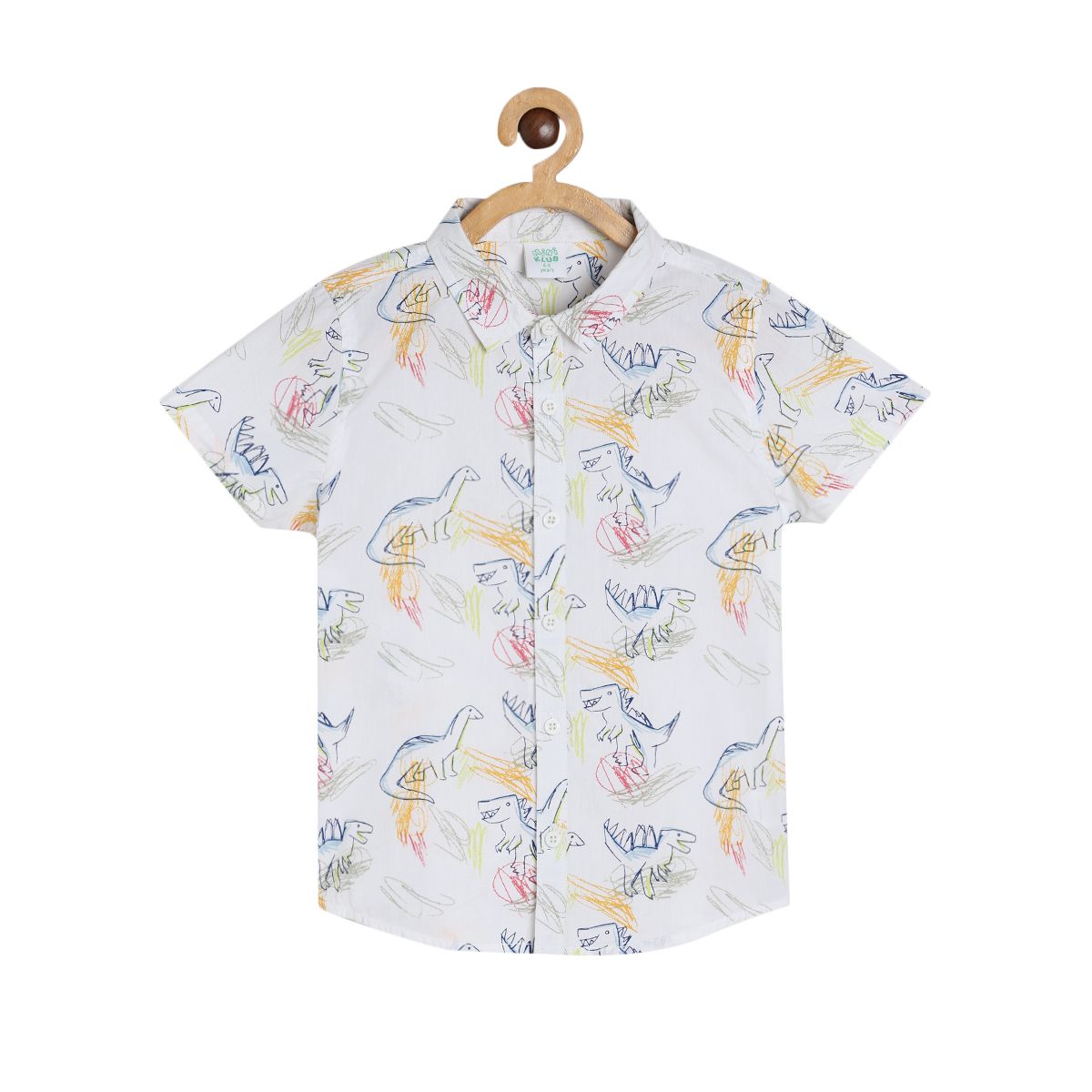 Boys White Pack Of 1 Shirt