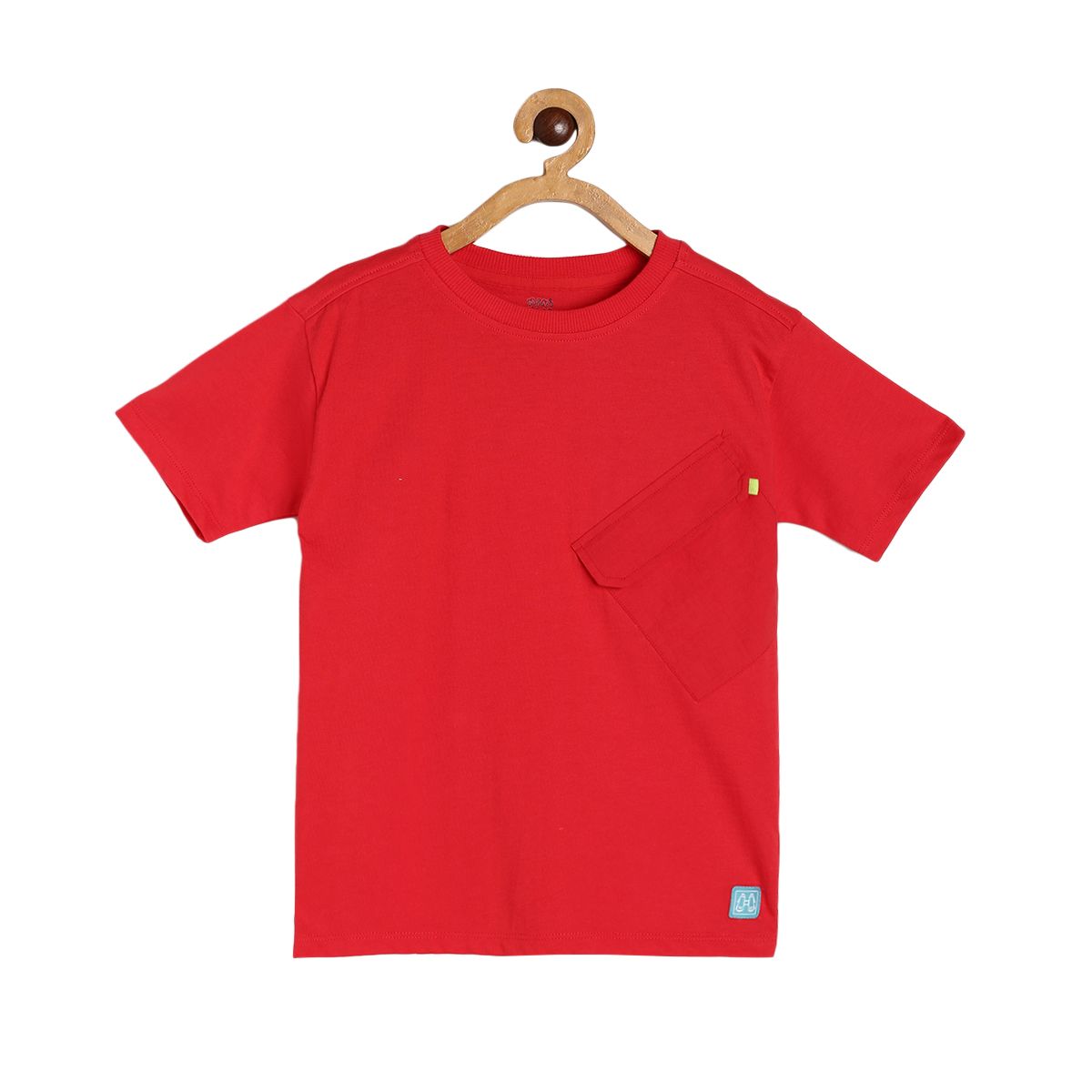 Boys Red Pack Of 1 T-Shirt