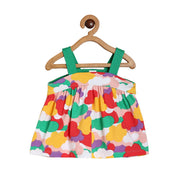 Girls Green Knit Top