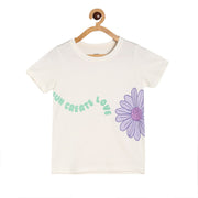 Girls Marshmellow Pack Of 1 Knit Top