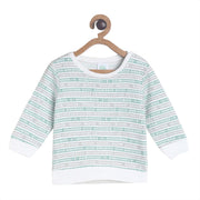 Pack of 1 knit sweat shirt - marshmallow for 3-6 Months